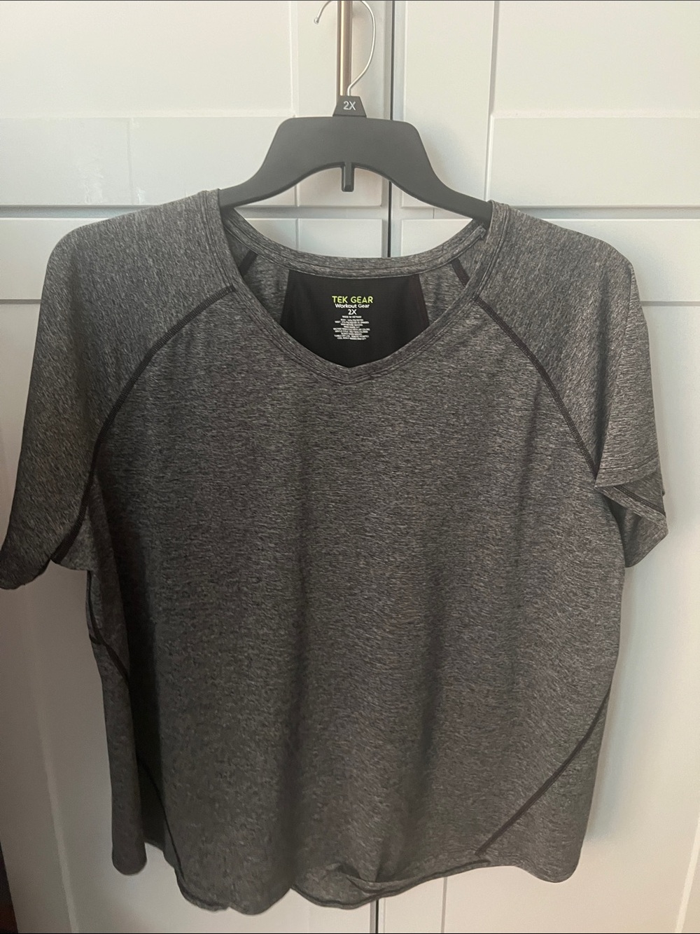 tek gear Gray Heather Short-Sleeve Active Tee